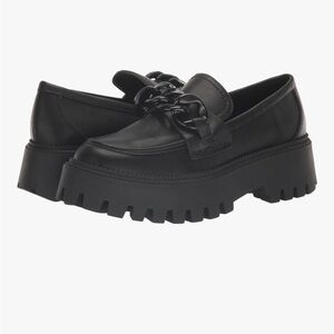 DV by Dolce Vita Black Chain Loafers
